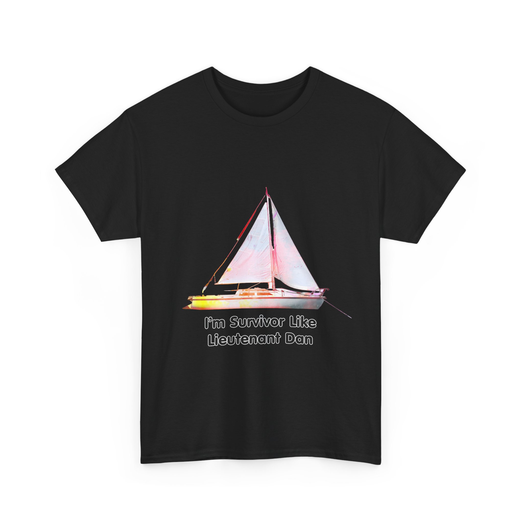 im survivor dan tshirt black